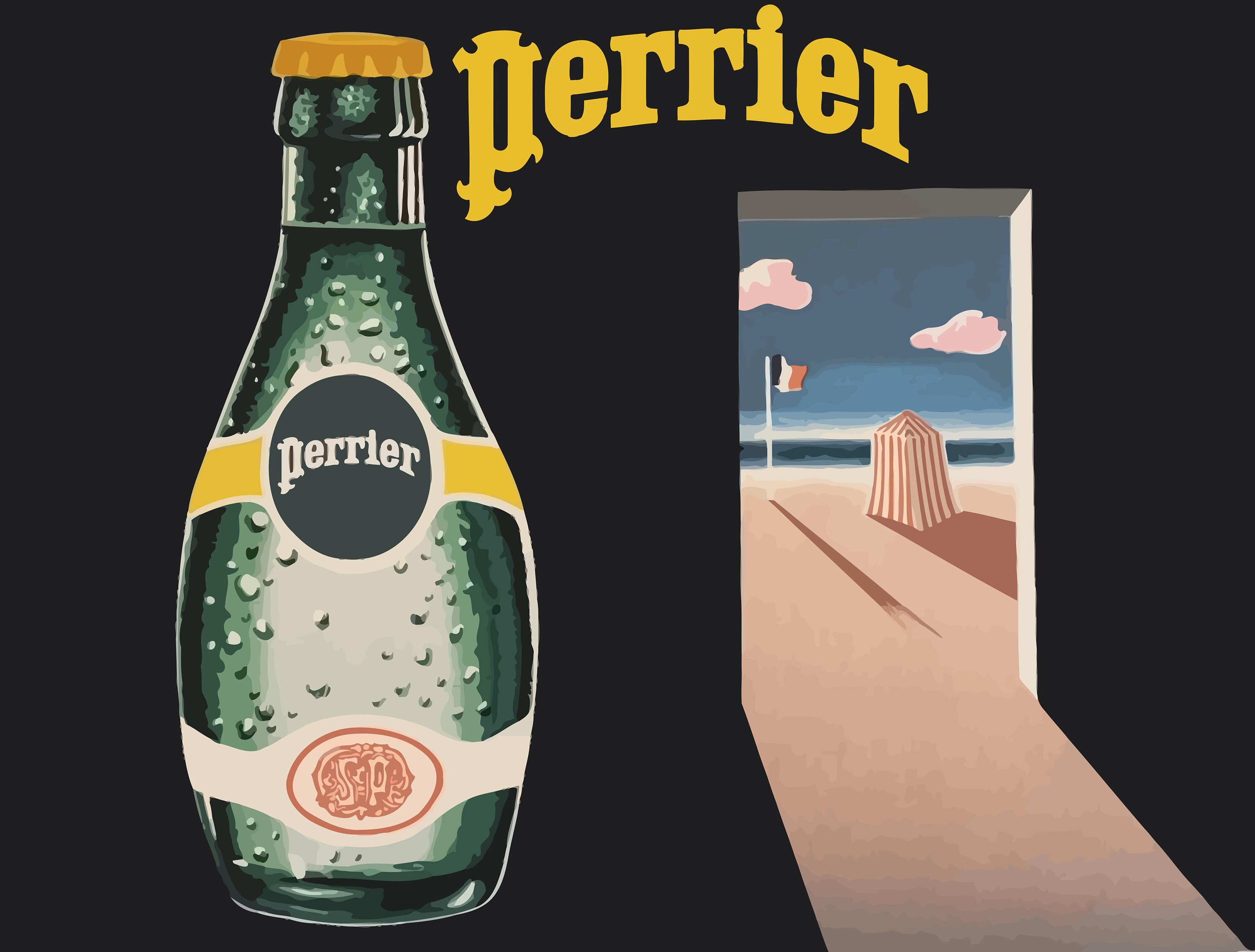 Bernard villemot perrier sales