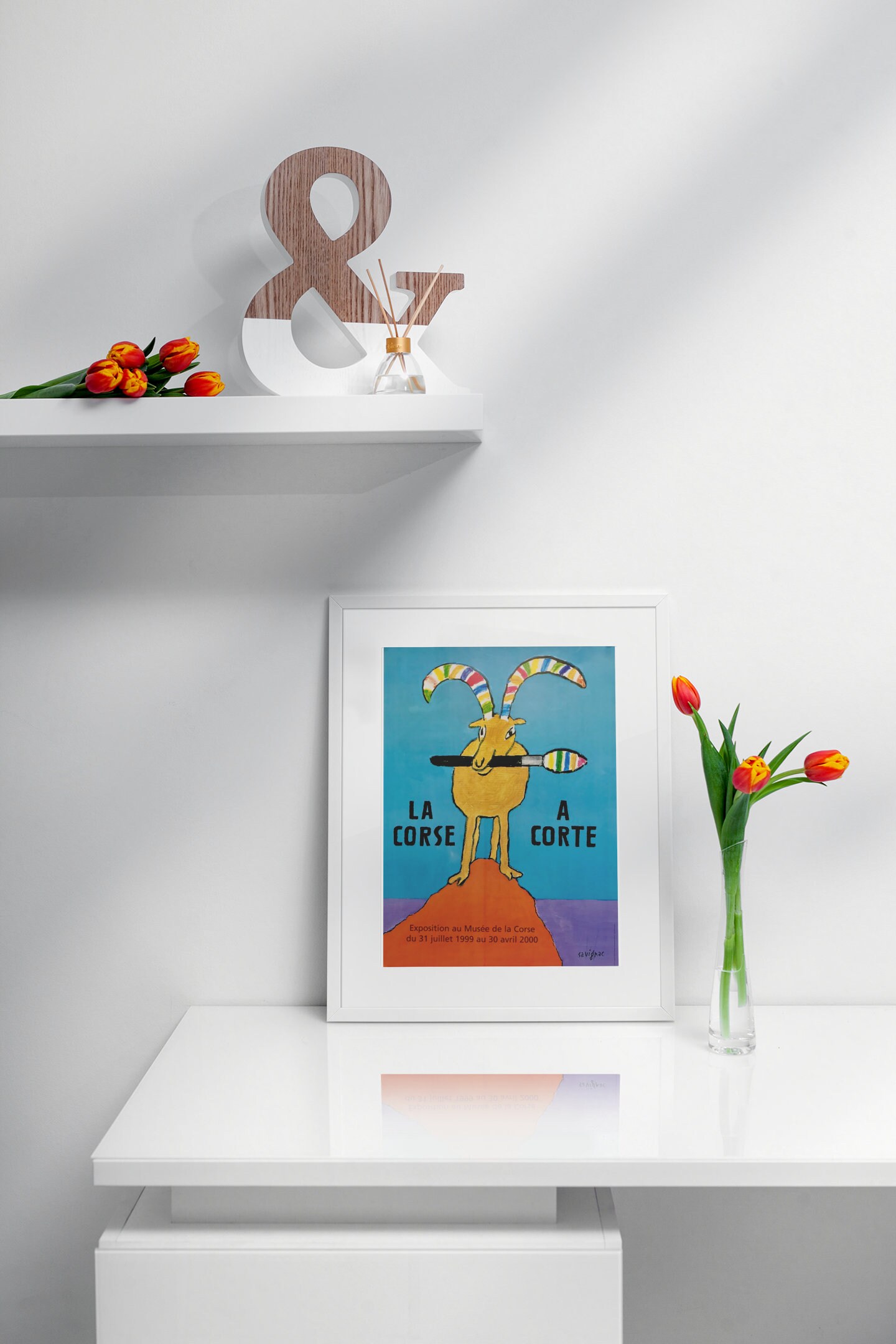 Raymond Savignac, La Corse A Corte, Advertising Poster, Print, Wall Art, Canvas Decor Print, Wall Art, Home Decor Art Raymond Savignac, La Corse A Corte, Advertising Poster, Print, Wall Art, Canvas Decor Print, Wall Art, Home Decor Art