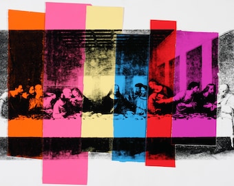 Andy Warhol The Last Supper Poster, Print, Art, Canvas, Wall art, Expédié d'Australie