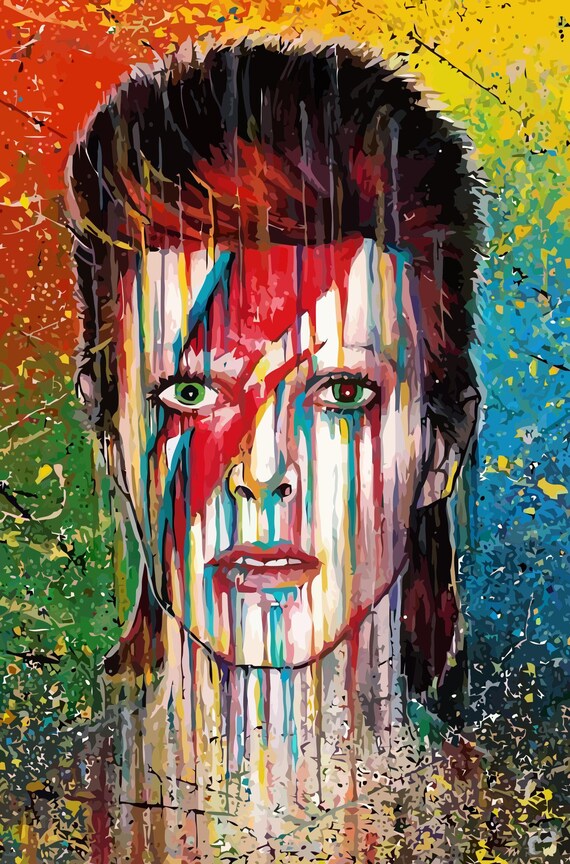 David Bowie Is Poster デヴィッド・ボウイのポスター Amazon.co.jp: デビッド・ボウイ 反乱ポスター 24 x 36インチ