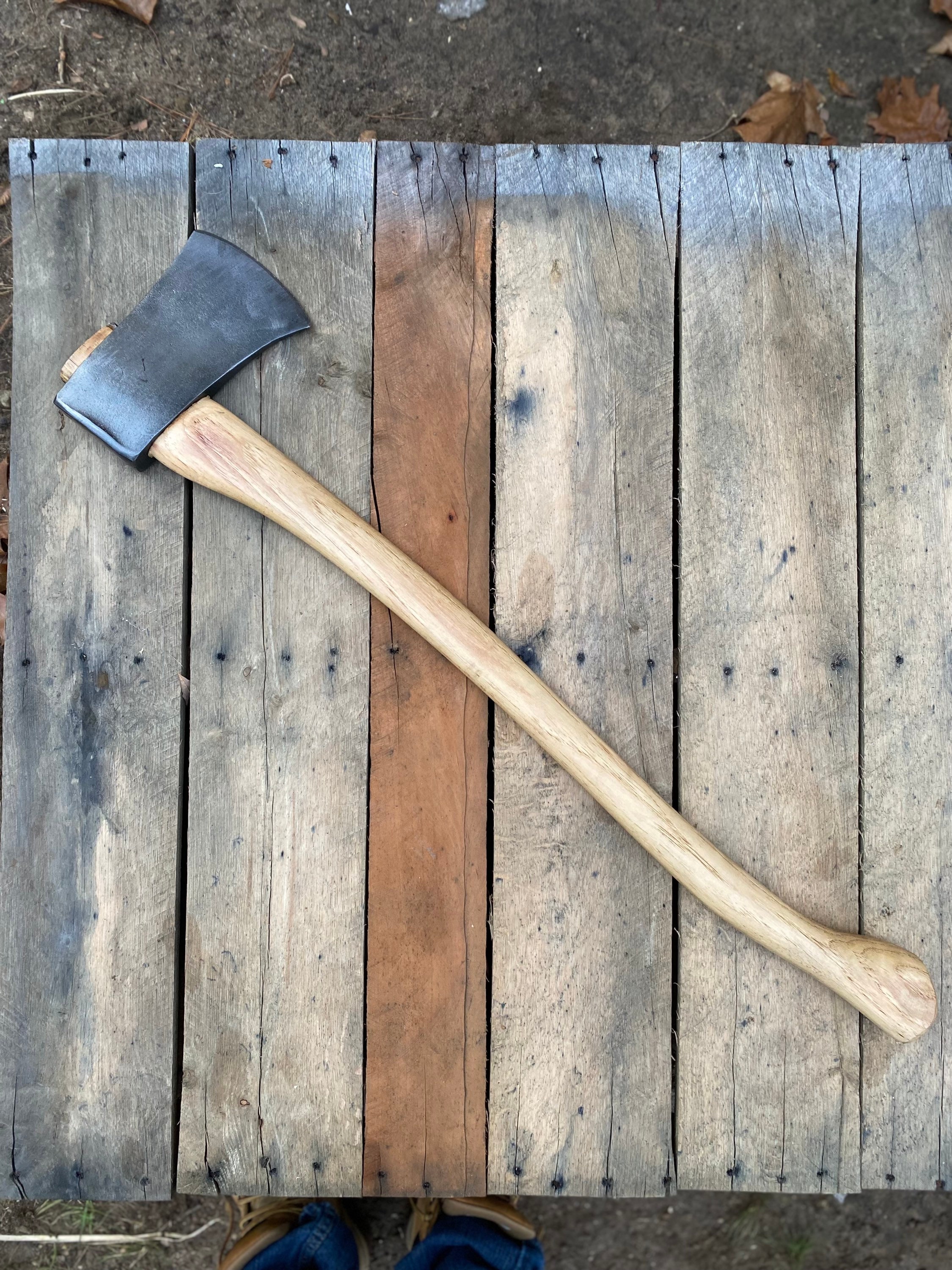 Vintage Restored Craftsman Single Bit Axe 3.5 Lbs on 32 Vintage Restored Craftsman Single Bit Axe 3.5 Lbs on 32