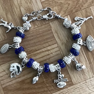 Cowboys Charm Bracelet