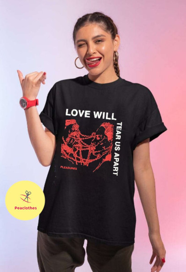Lil Peep Love Will Tear Us Apart Shirt Lil Peep Merch Shirt | Etsy