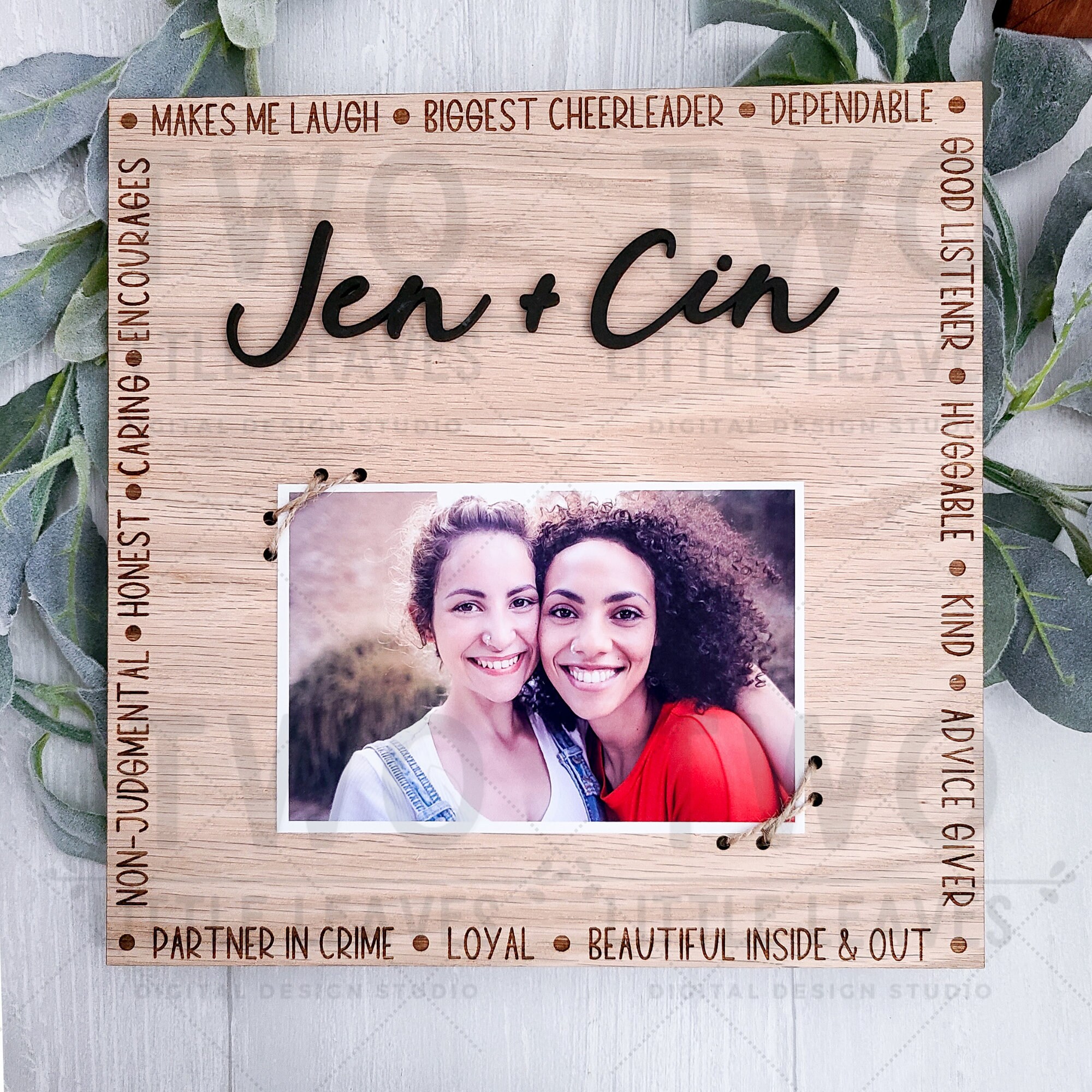 Friend Frame Svg Best Friend Frame SVG Besties Frame Svg Etsy Canada