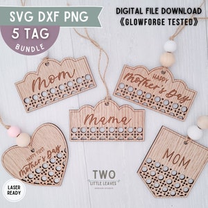 Mother's Day SVG| Rattan Cane SVG| Tags svg| Gifts for mom| Gifts for her| Glowforge SVG