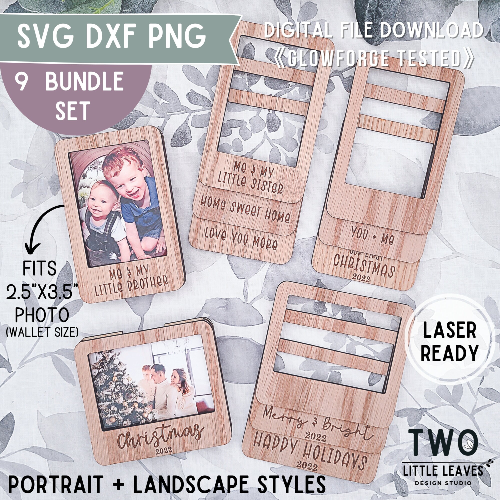 Photo Frame SVG Wallet Size Frame Frame Svg Photo Etsy