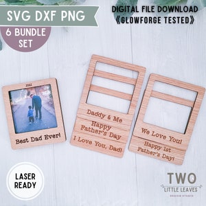 Father's Day SVG| Fridge Magnet svg| Picture Frame svg| Gifts for Dad| Photo Frame Magnet svg| Glowforge svg