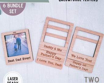 Father's Day SVG| Fridge Magnet svg| Picture Frame svg| Gifts for Dad| Photo Frame Magnet svg| Glowforge svg