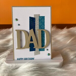 Carte de vœux fait main « Joyeux Anniversaire Papa »