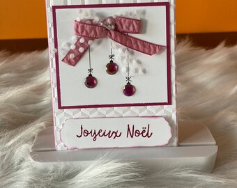 Handmade Merry Christmas Greeting Card