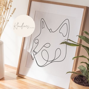 Marvin | Cat Art, Cat Art Print, Cat Artwork, Cat Line Drawing Art, Cat Gift, Cat Print, Cat Wall Art, Pets Printable, Printable Wall Print