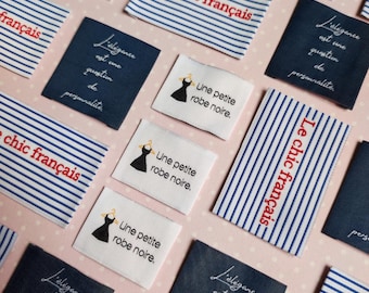 Etikettenpaket French STYLE (x9)
