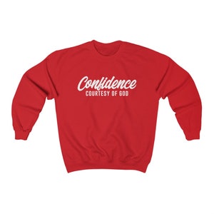 Confidence-Unisex Heavy Blend Crewneck Sweatshirt