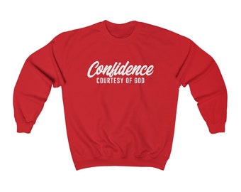 Confidence-Unisex Heavy Blend Crewneck Sweatshirt