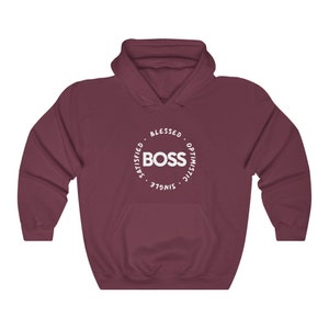 BOSS-Unisex Heavy Blend Hooded Sweatshirt