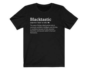 Blacktastic- Unisex Jersey Short Sleeve Tee