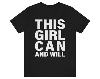 THIS GIRL CAN-Unisex Jersey Short Sleeve Tee