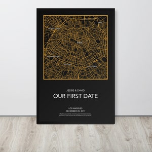 Personalisierter Druck der Weltkarte Wandkunst Dekor gerahmt Poster, personalisierte Kunst Karte Geschenke, Jahrestag Geschenk, Personalisierter Druck, Paar Geschenk