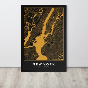 Carte de New York, Impression de carte de la ville de Boston, Minimaliste, , Amérique, États-Unis, Accueil, Affiche de carte, Décoration murale, Cadeau personnalisé et personnalisé