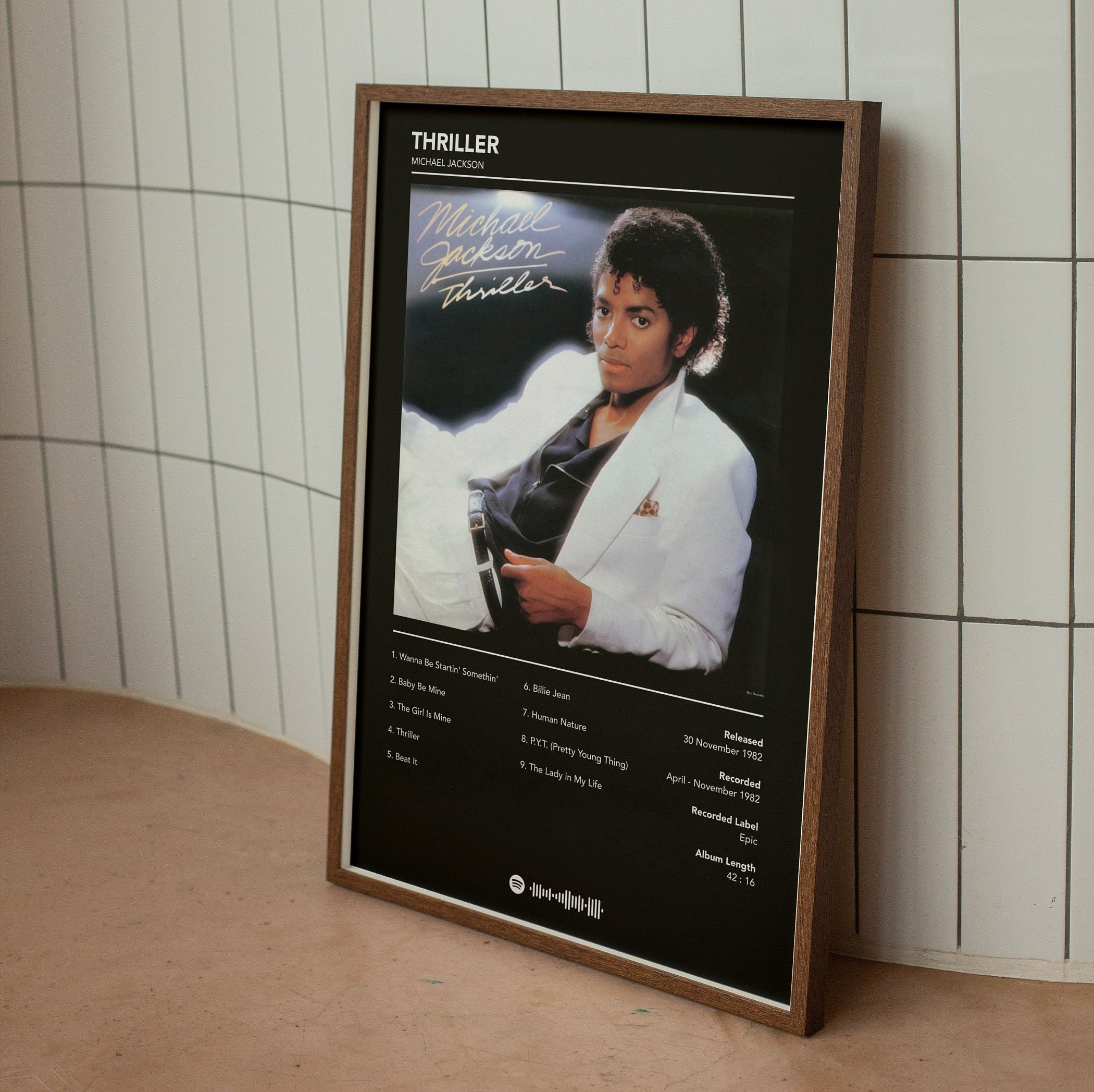 Michael jackson thriller poster - Etsy 日本