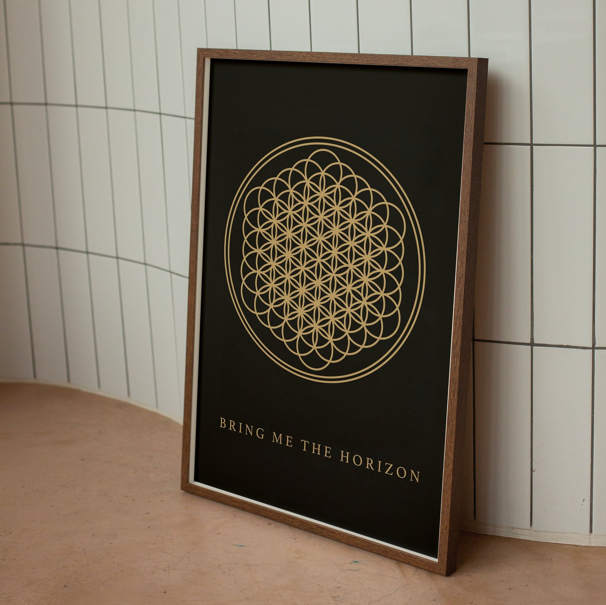 bring me the horizon logo posters & prints by bay mustari - Printler