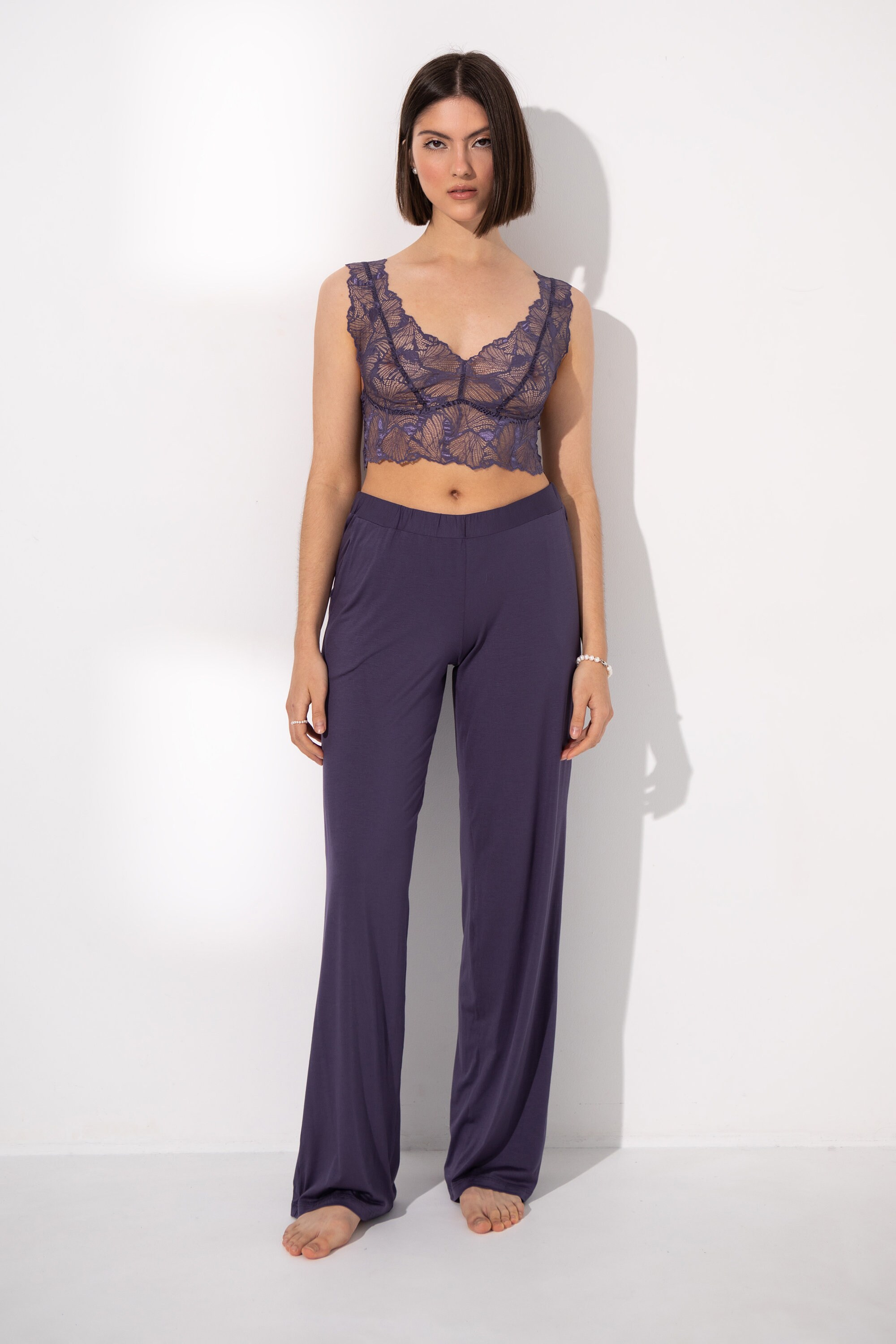 transparent bralette top