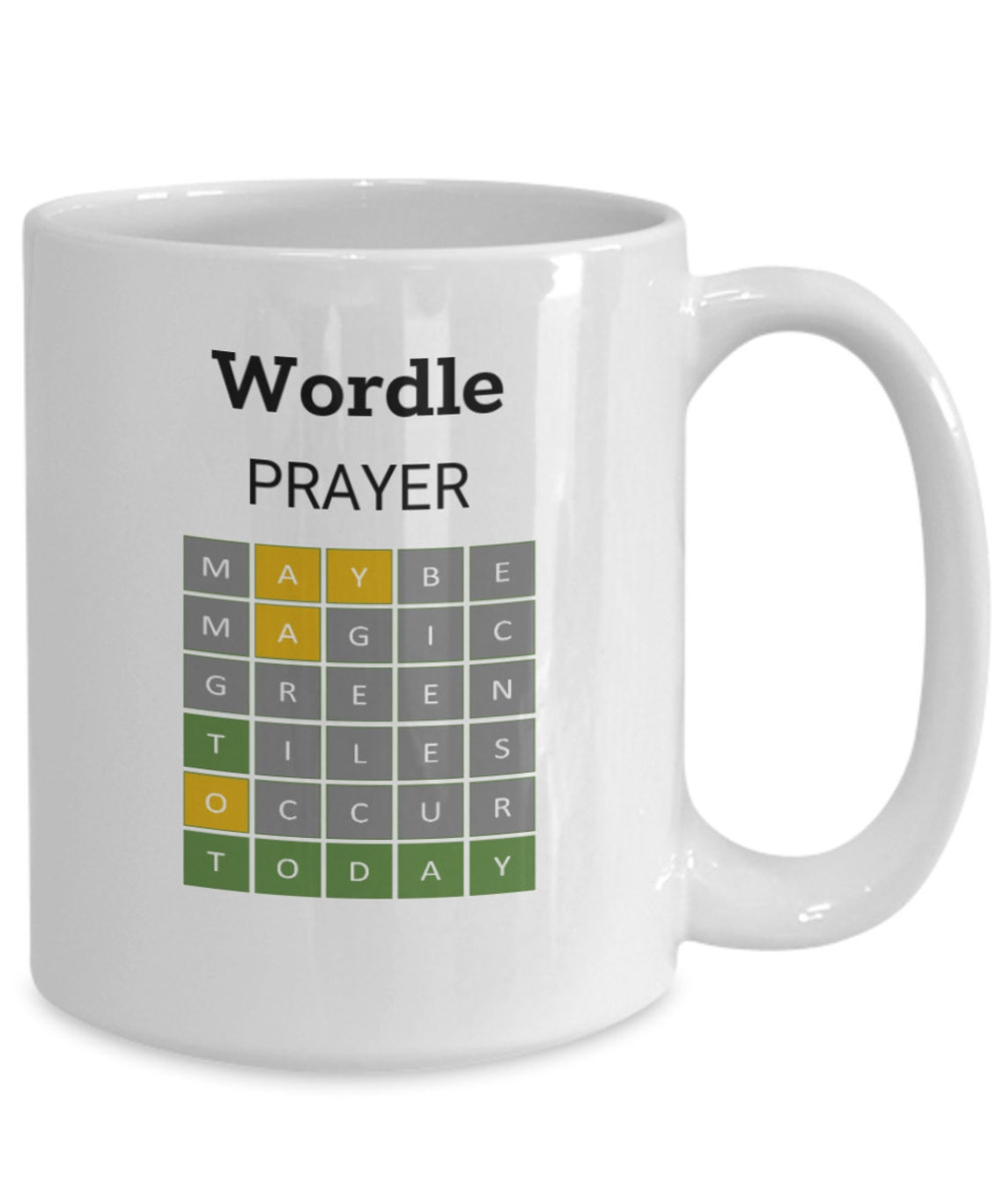 Wordle fan birthday mug wordle player anniversary gift etsy ireland
