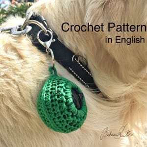 Small Doggy Poo Bag Holder PDF Crochet Pattern (Instant Download)