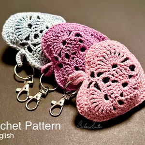 Love-Heart Doggy Poo Bag Holder PDF Crochet Pattern (Instant Download)