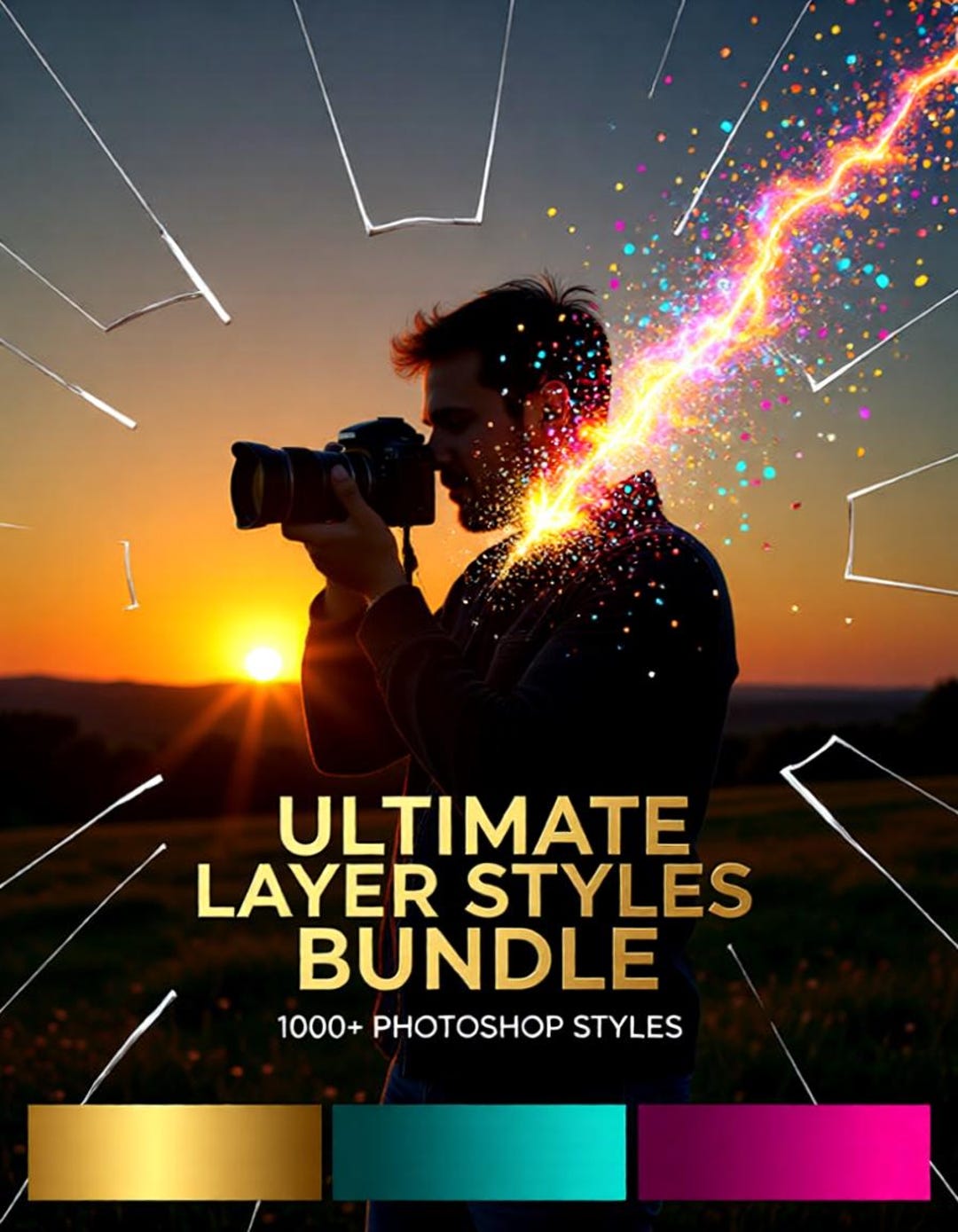 Visual Creator 1,000 Ultimate Photoshop Styles Bundle Instant Download ...