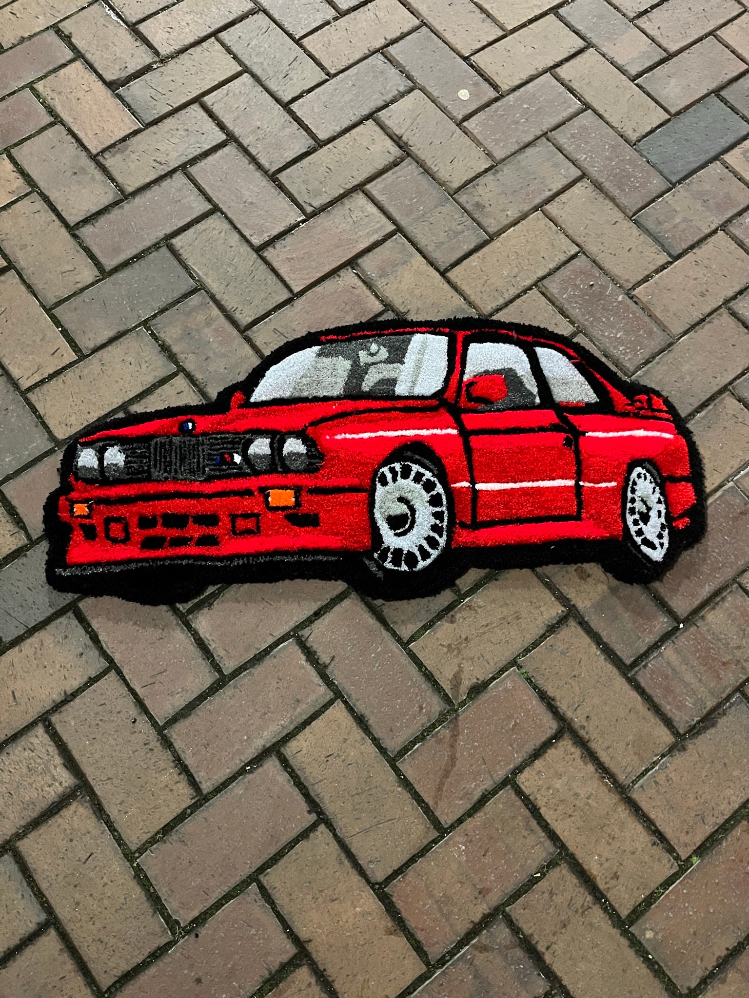 Custom Car Rug Any Make Any Model Personalised Car Gift BMW M3 Carpet ...