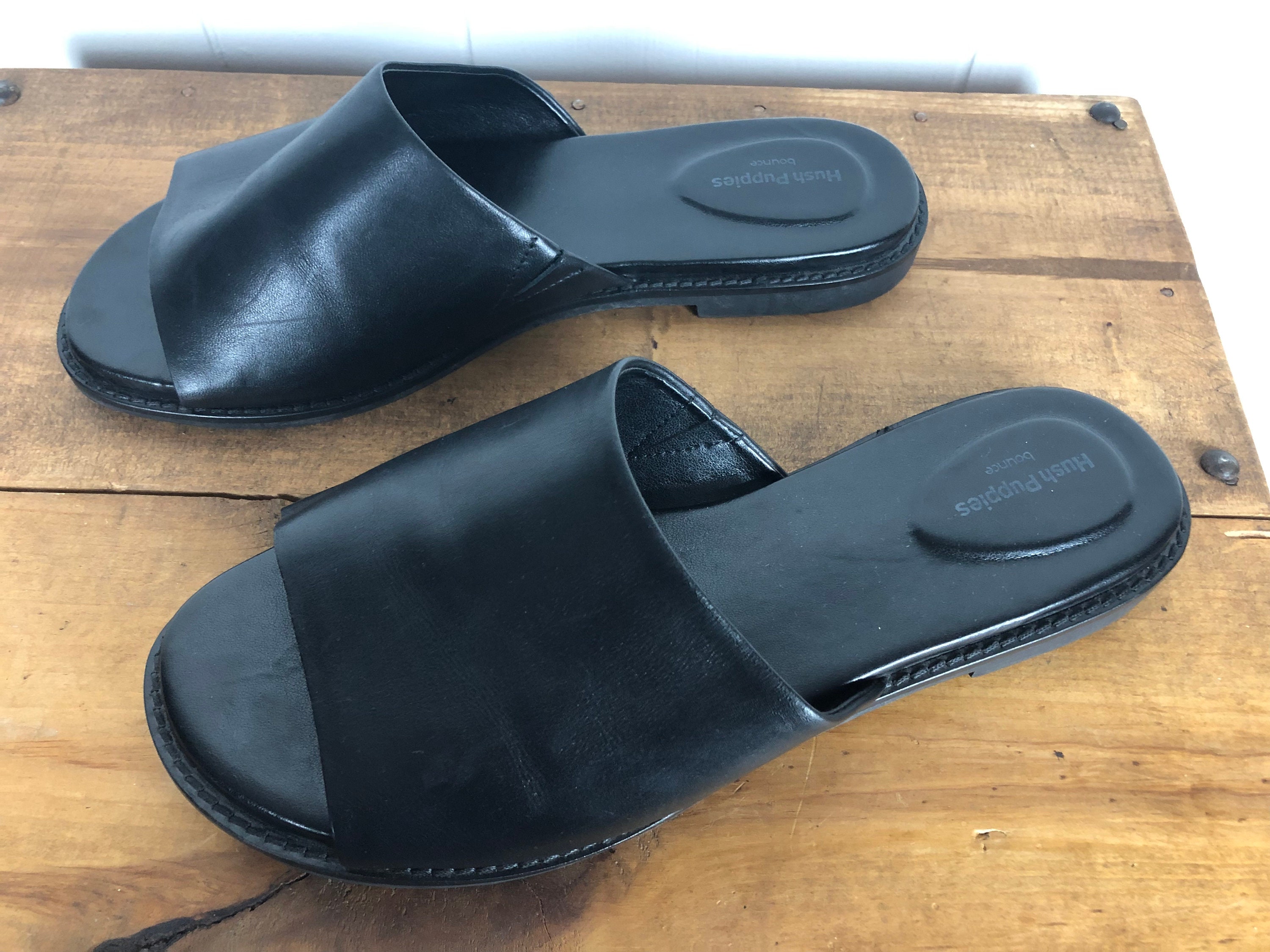 Hush puppies slide sandals cheap