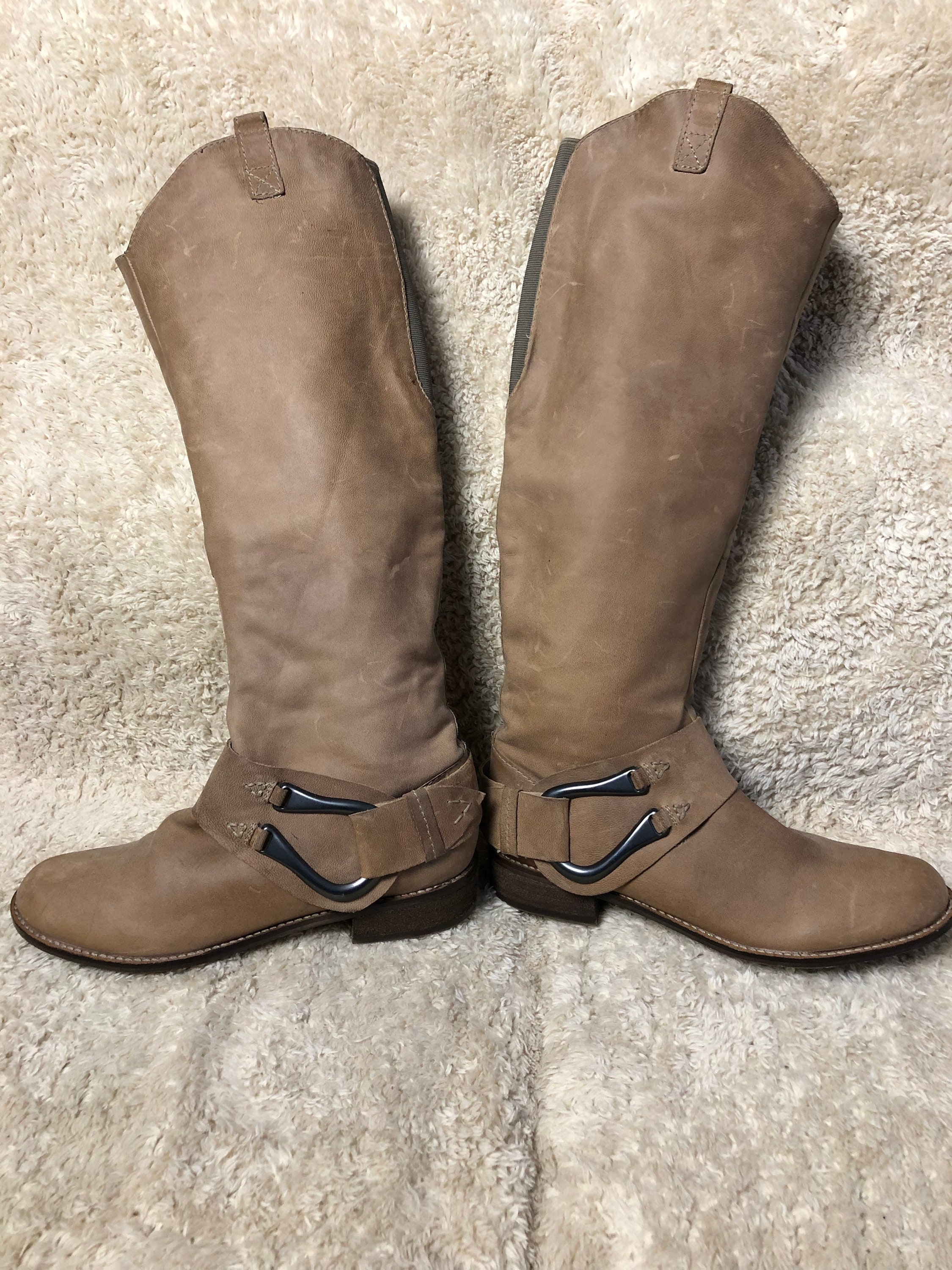 Taupe Boots - Etsy