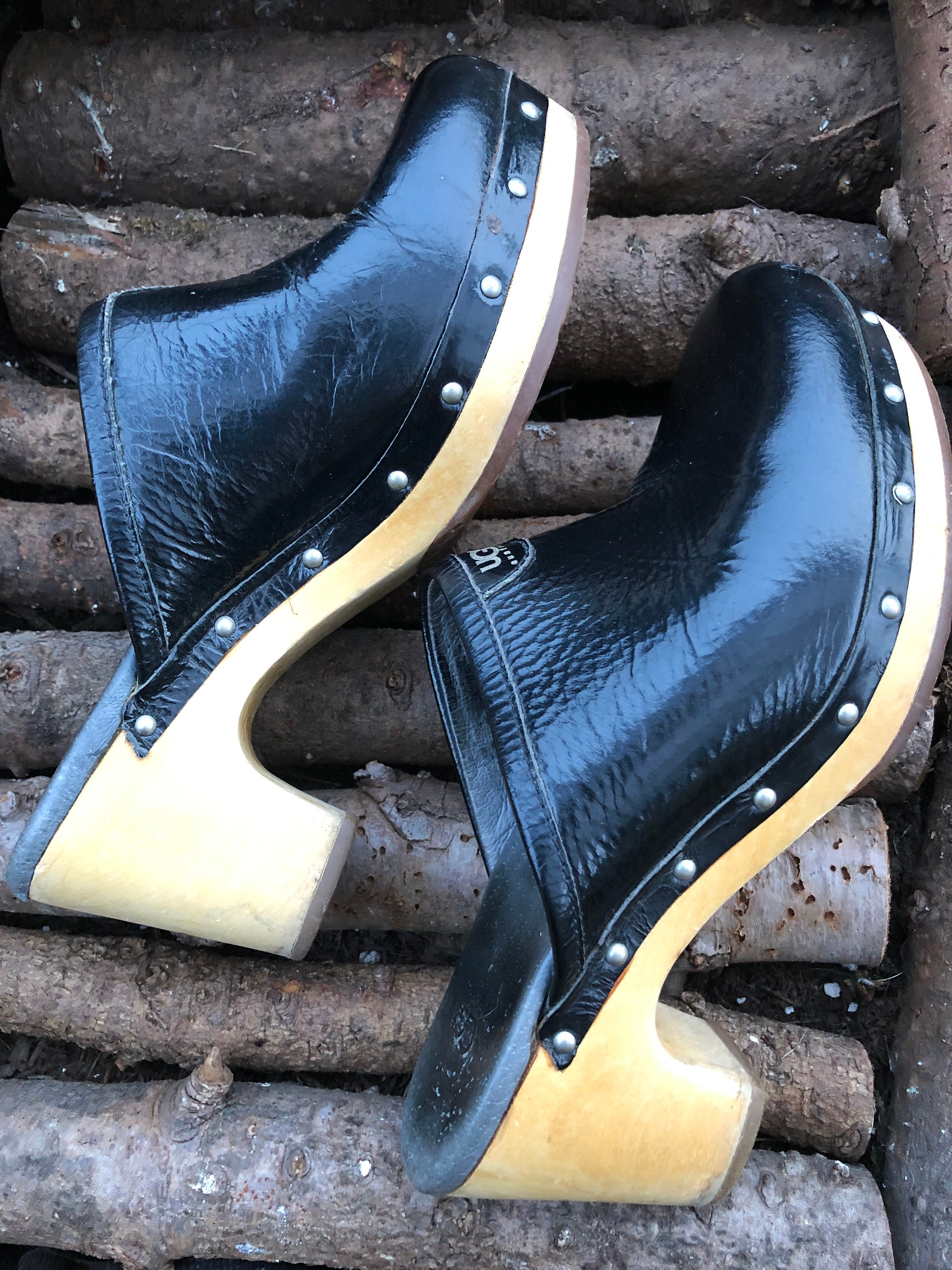 Vintage Ugg Clogs - Etsy