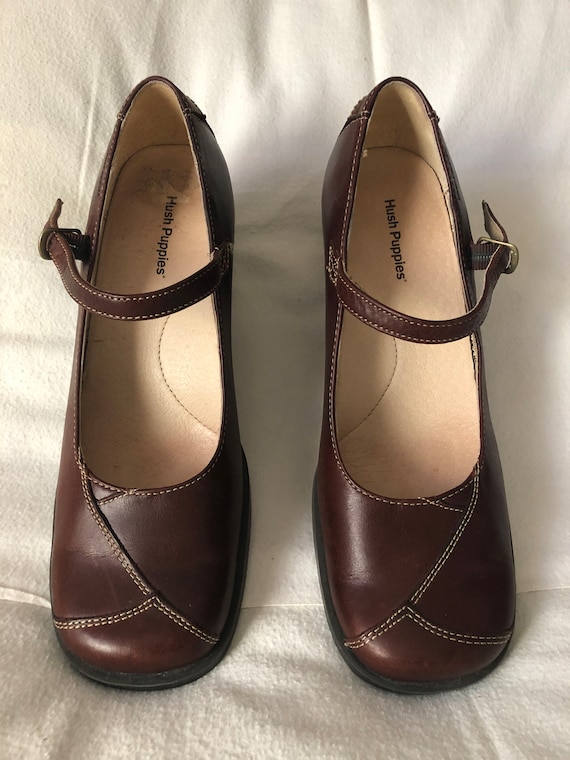 brown mary janes