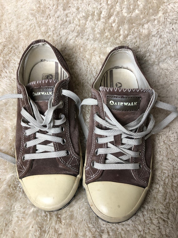 Brown suede cheap skate shoes