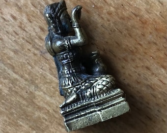 Brass altar miniature statue figurine