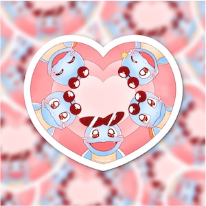 Turtle Squad Love Stickers