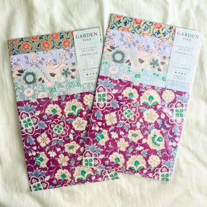 SHOGADO / Gemustertes Washi Papier (Origami) -GARTEN PINK 29240