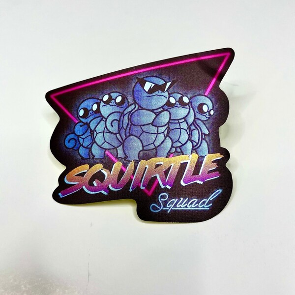 Squirtle Squad Sticker