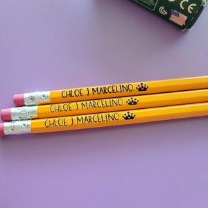 Pen+Gear Engraved Pencils, Wooden pencils, Back to school, School supplies