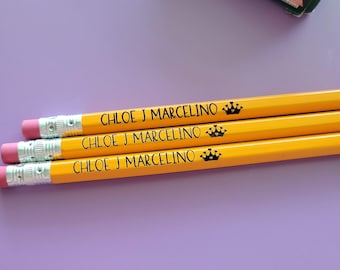 Pen+Gear Engraved Pencils, Wooden pencils, Back to school, School supplies