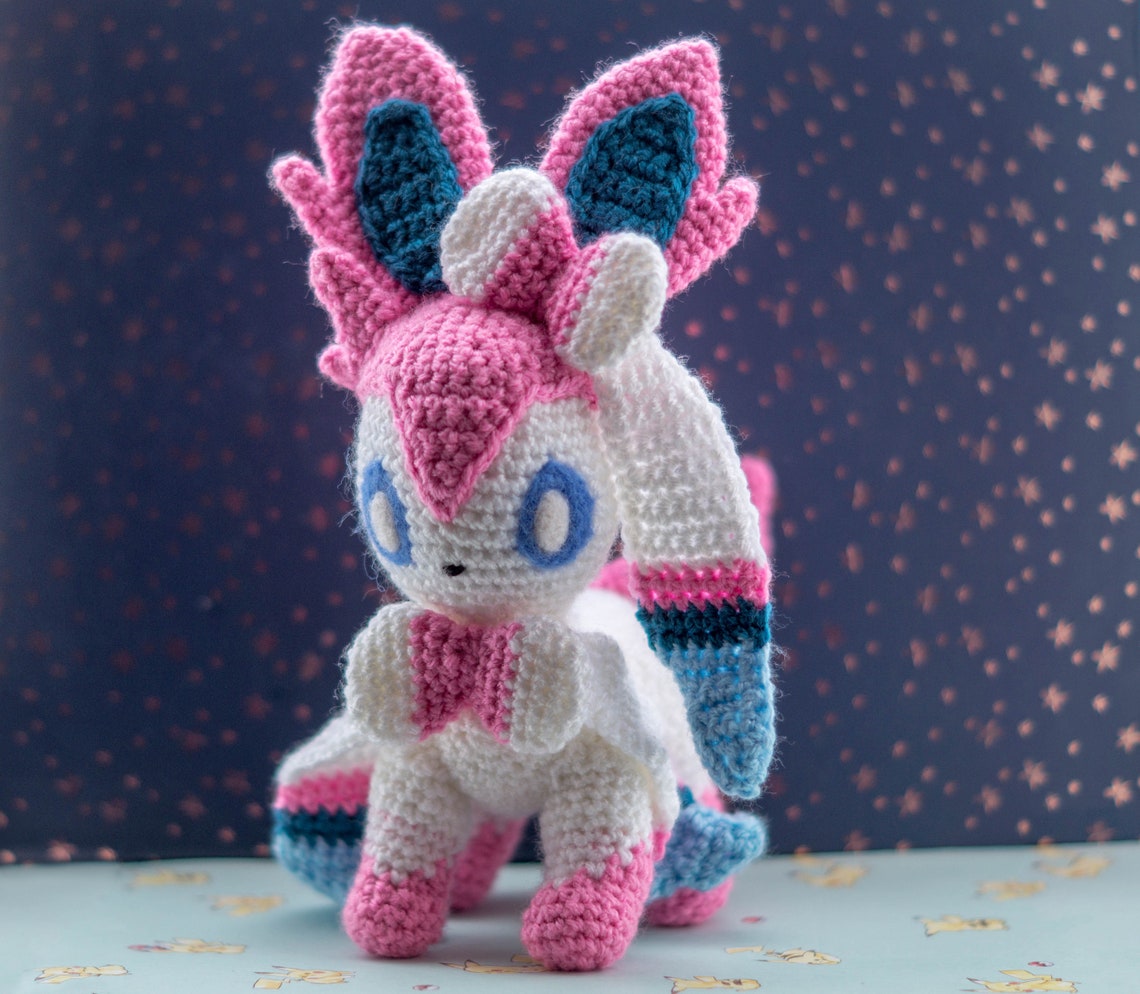 Sylveon Crochet Pattern Etsy