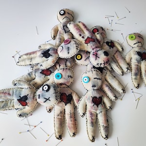 VOODOO DOLL AUTHENTIC / Large ! Haitian Voodoo Doll / Real / Original Handmade Realistic Voodoo Doll 1pc Large - (19-22cm) #Random
