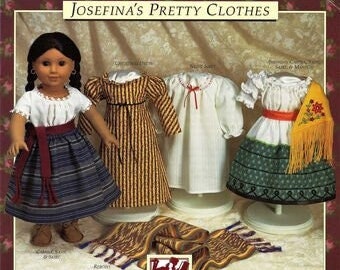 Josefina's Pretty Clothes - PDF Sewing Pattern for 18" Dol