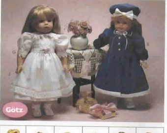 18" Doll Clothes Sewing Pattern - PDF