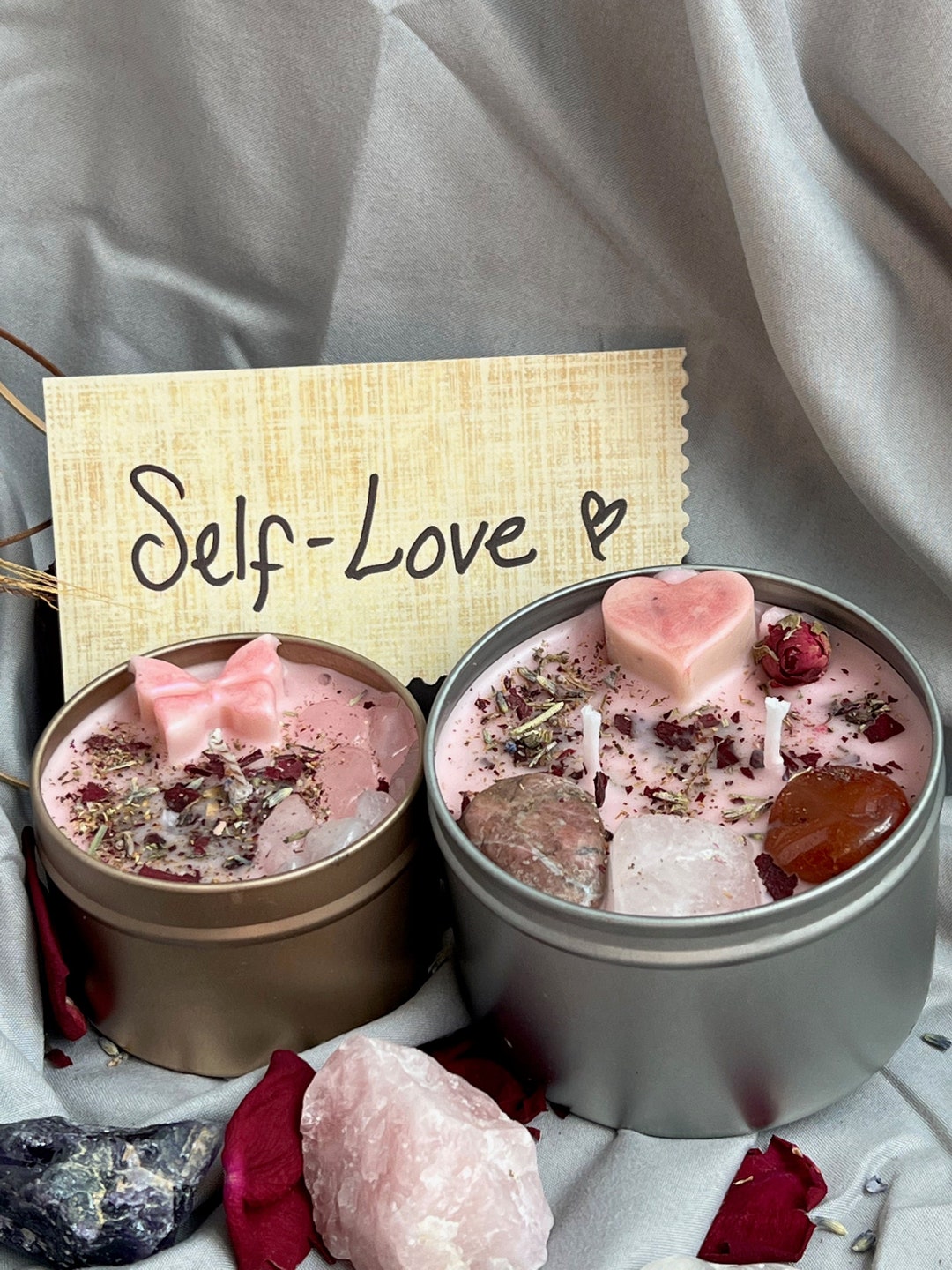 Scented Intention Candles Selflove Etsy