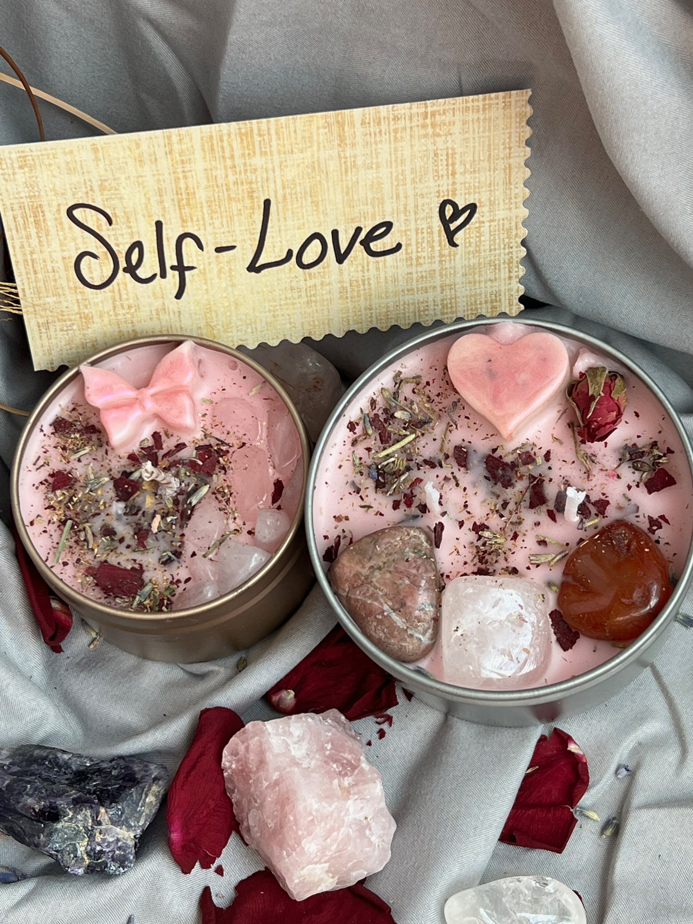 Scented Intention Candles Selflove Etsy