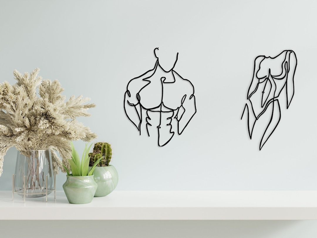 Women Men Nude Wall Art Couples Wall Decor Women Men - Etsy