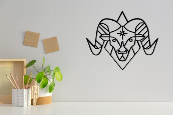 Aries Sign Metal Constellation, Zodiac Sign Wall Decor, Astrology Wall Art, Horoscope Wall Art, Aries Sign Metal Wall Art, Zodiac Name Sign